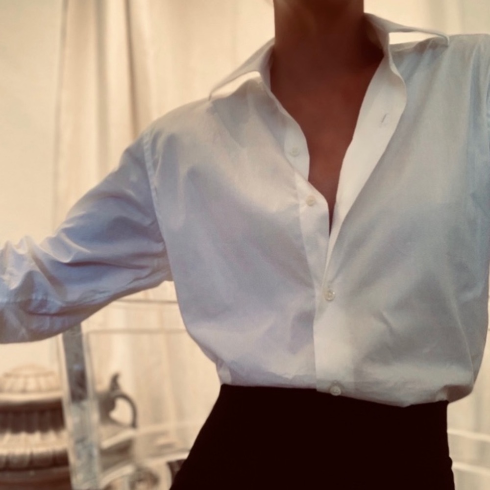 Her Boyfriends Dress Shirt